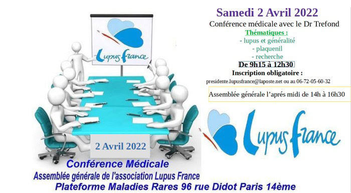 affiche conference Lupus France